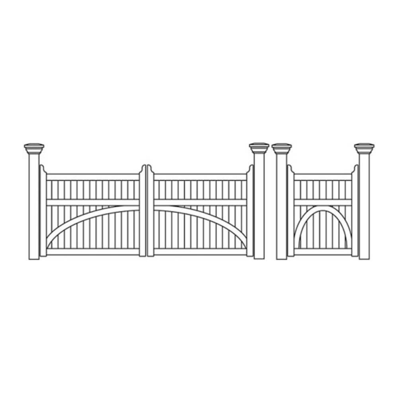 Decorative Side and Garden Timber Gates in Melbourne Karem Woodcraft